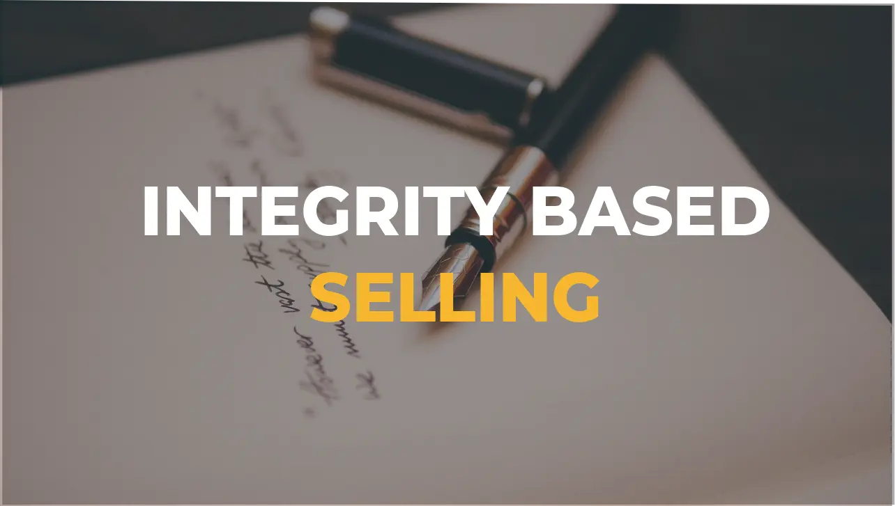 Integrity Selling